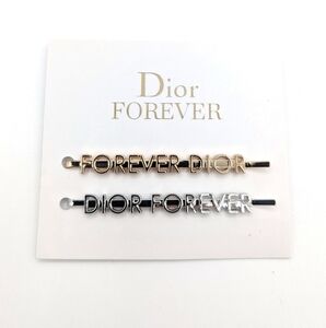 Authentic Dior “Forever Dior” Hair Clips Set | Gold & Silver | NIB|Coquette|Y2K